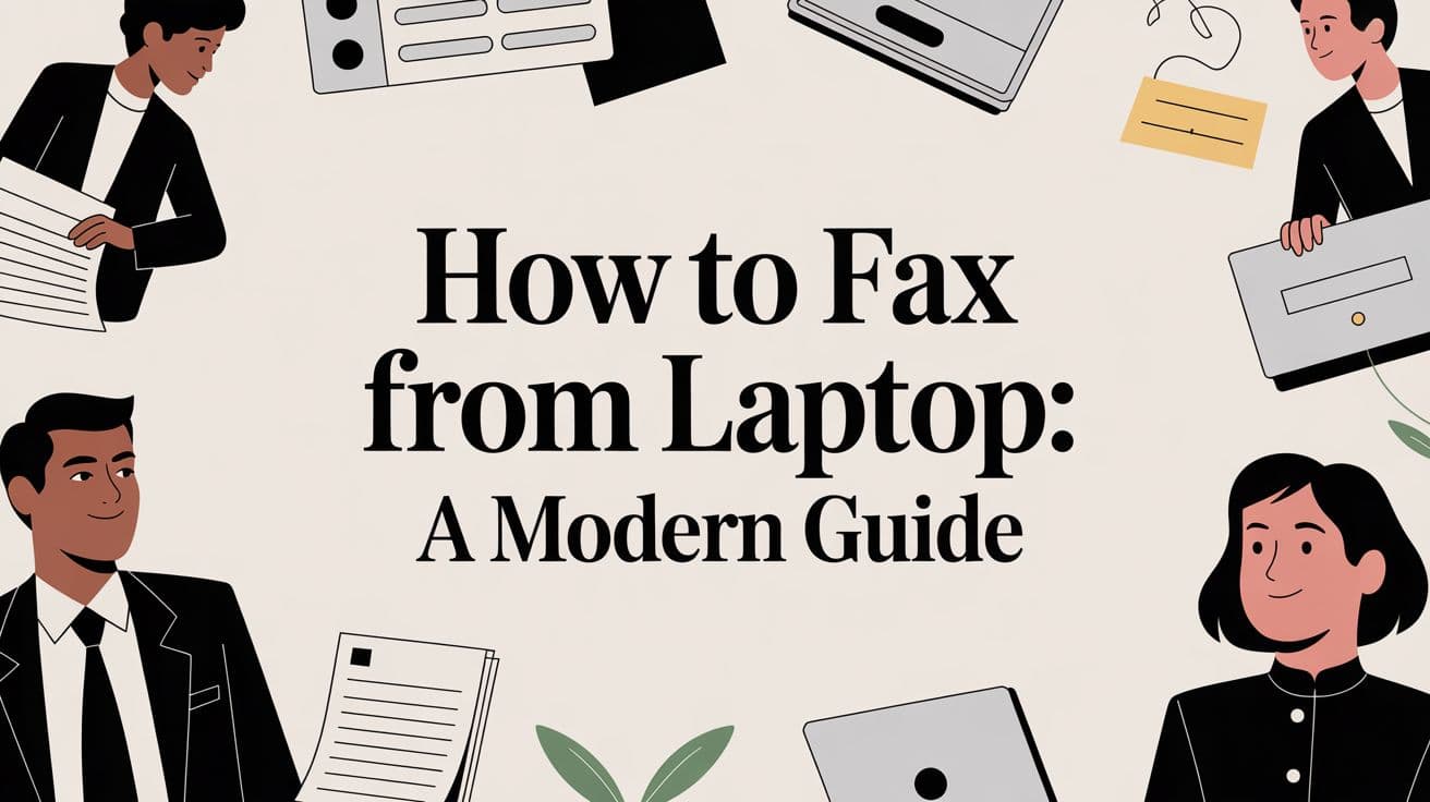 How to Fax from Laptop: A Modern Guide