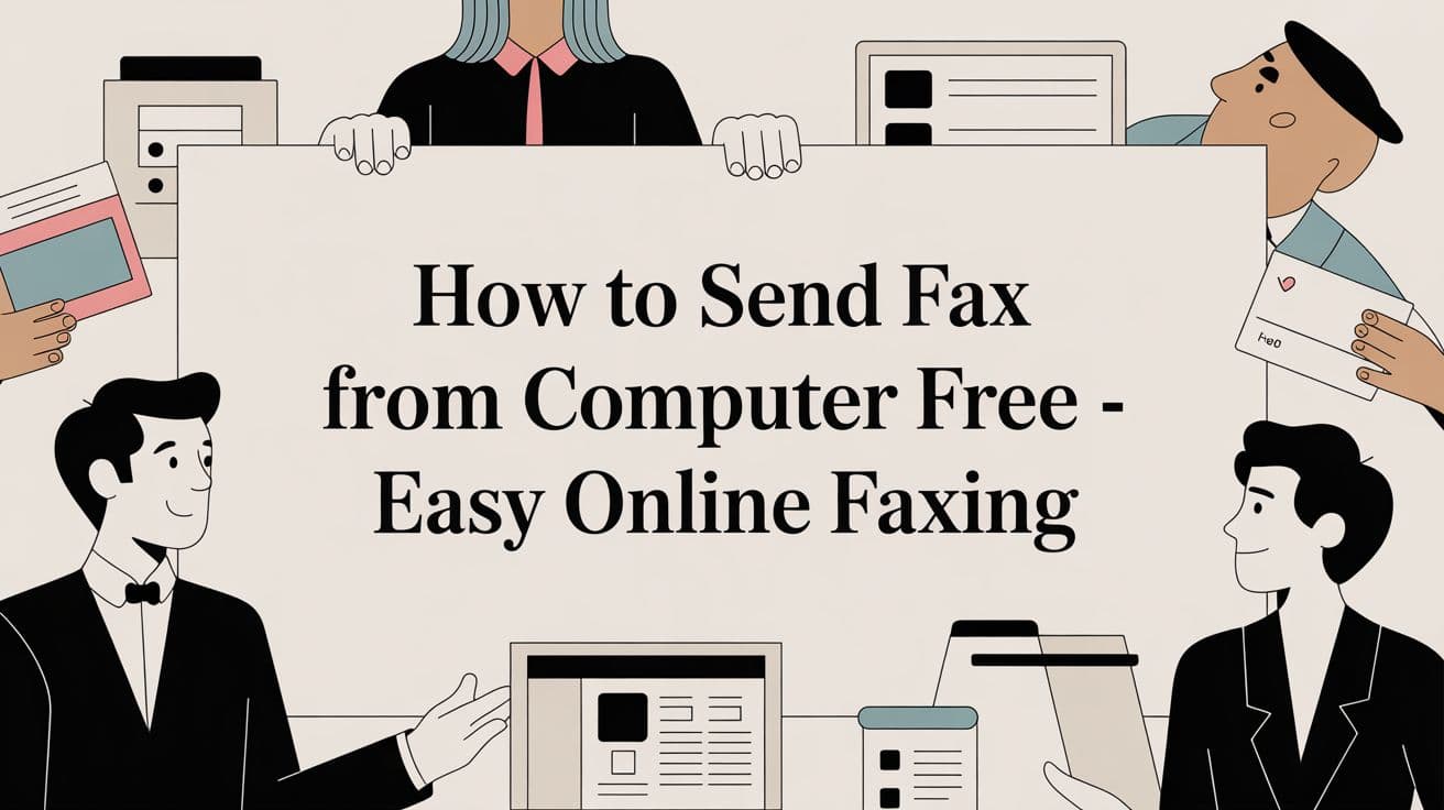 How to send fax from computer free – Easy Online Faxing