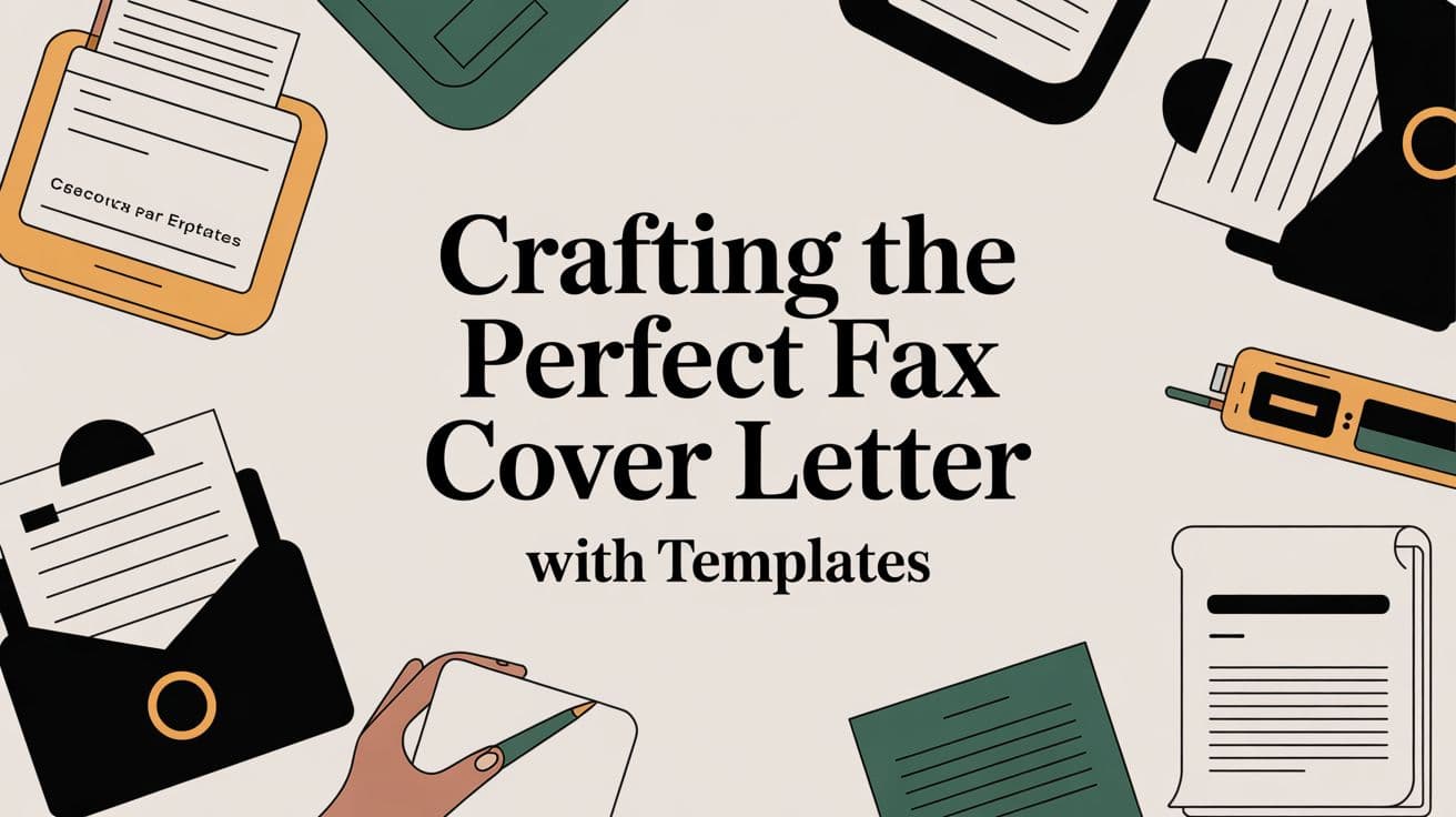 Crafting the Perfect Fax Cover Letter with Templates