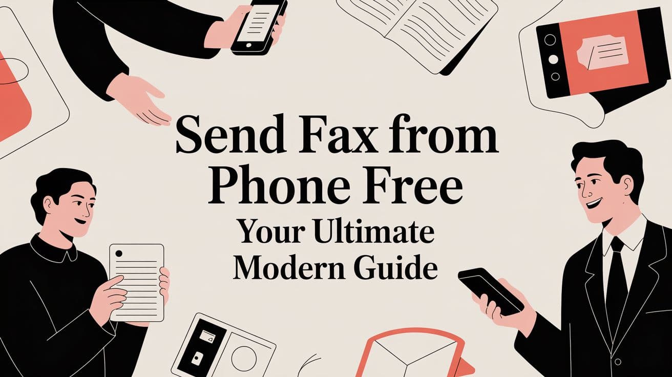 Send Fax From Phone Free Your Ultimate Modern Guide