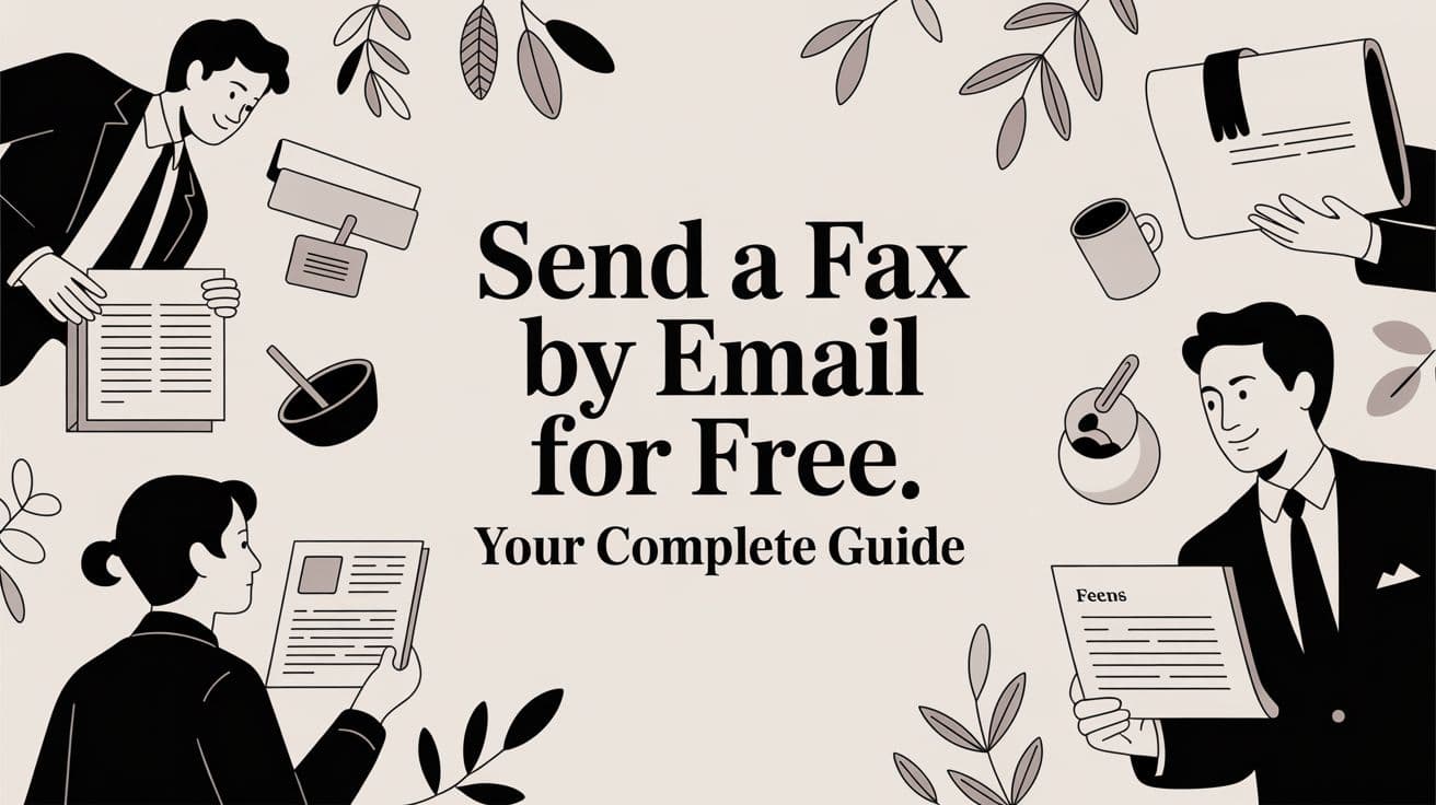 Send a Fax by Email for Free Your Complete Guide