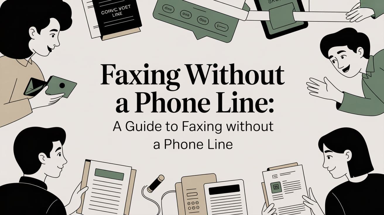 Faxing Without a Phone Line: A Guide to faxing without a phone line