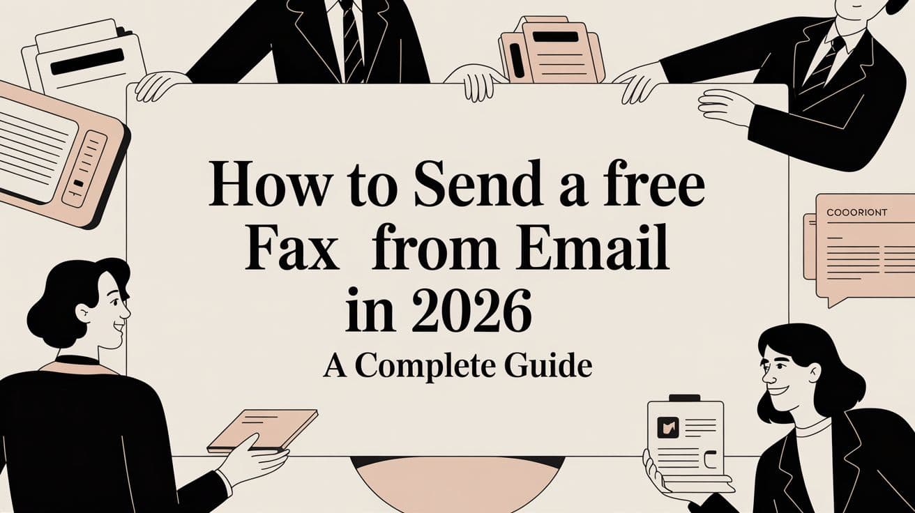 How to Send a Free Fax From Email in 2026 A Complete Guide