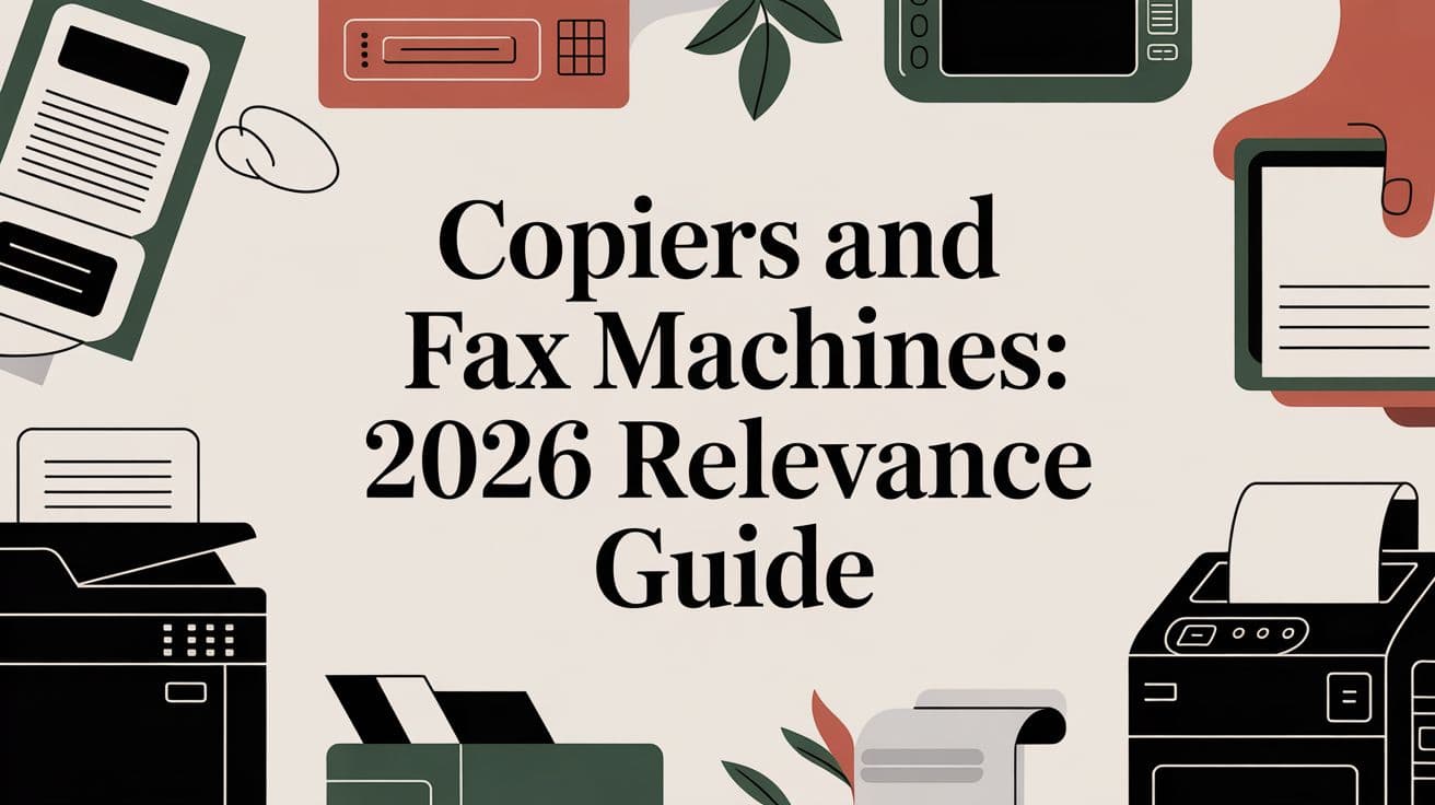 Copiers and Fax Machines: 2026 Relevance Guide