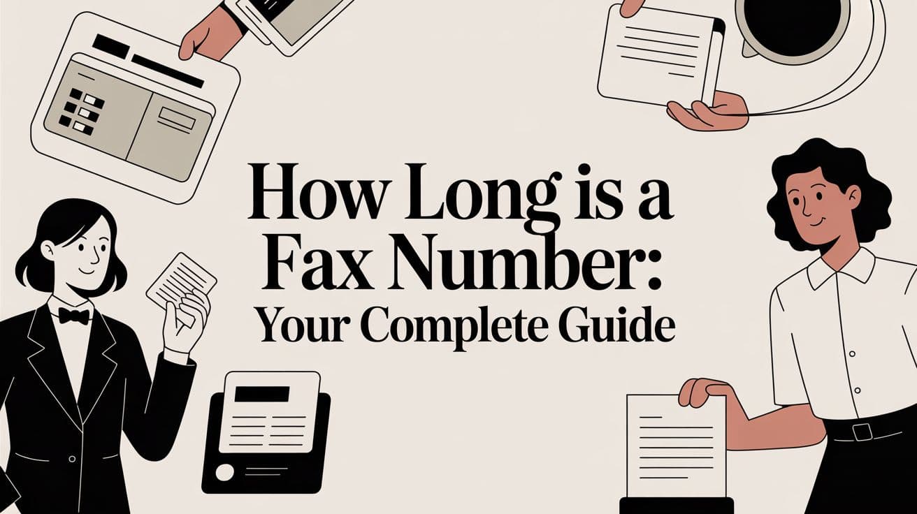 How Long Is a Fax Number: Your Complete Guide