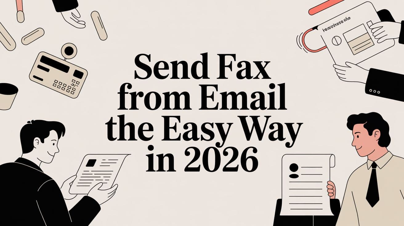 Send Fax From Email The Easy Way in 2026