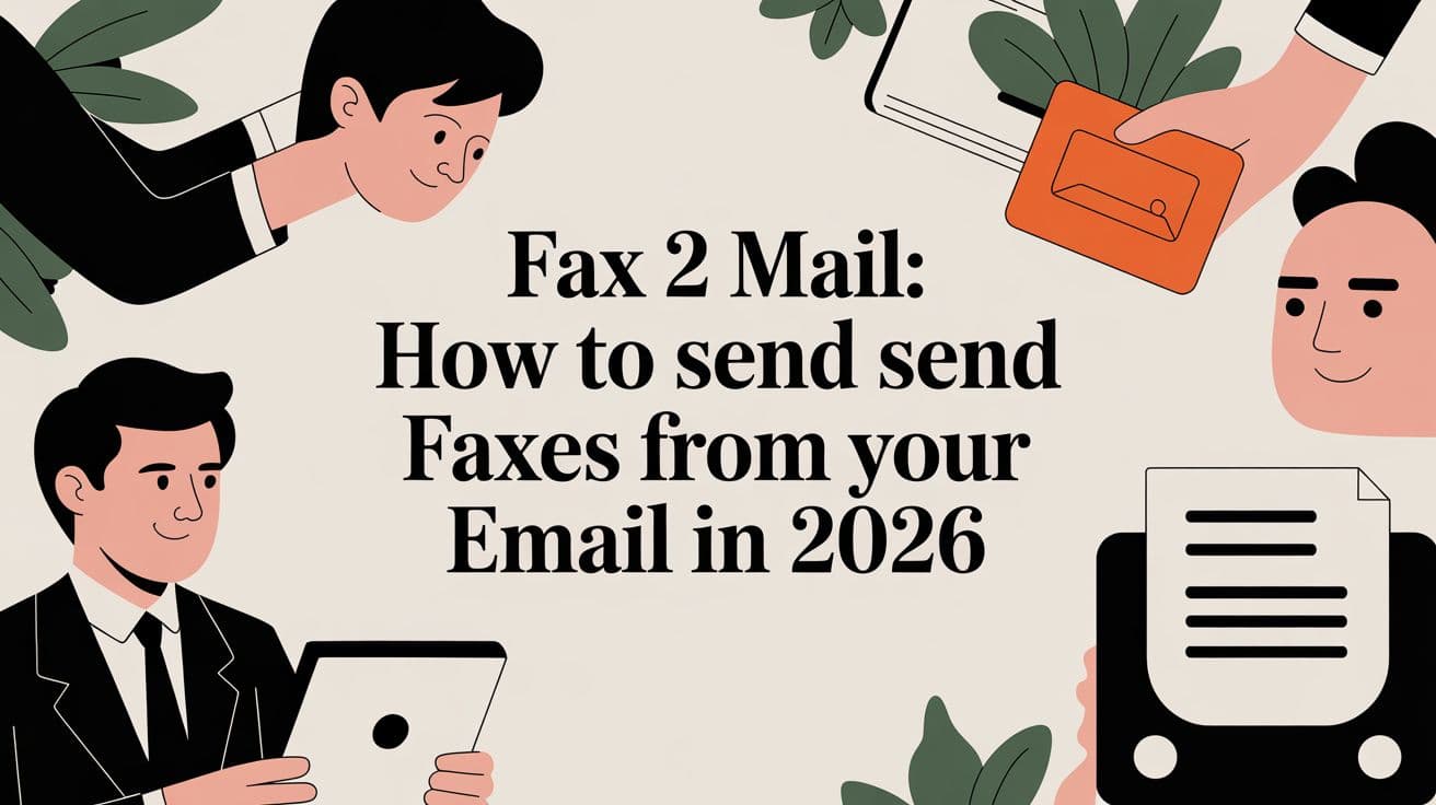 Fax 2 Mail: How to Send Faxes From Your Email in 2026