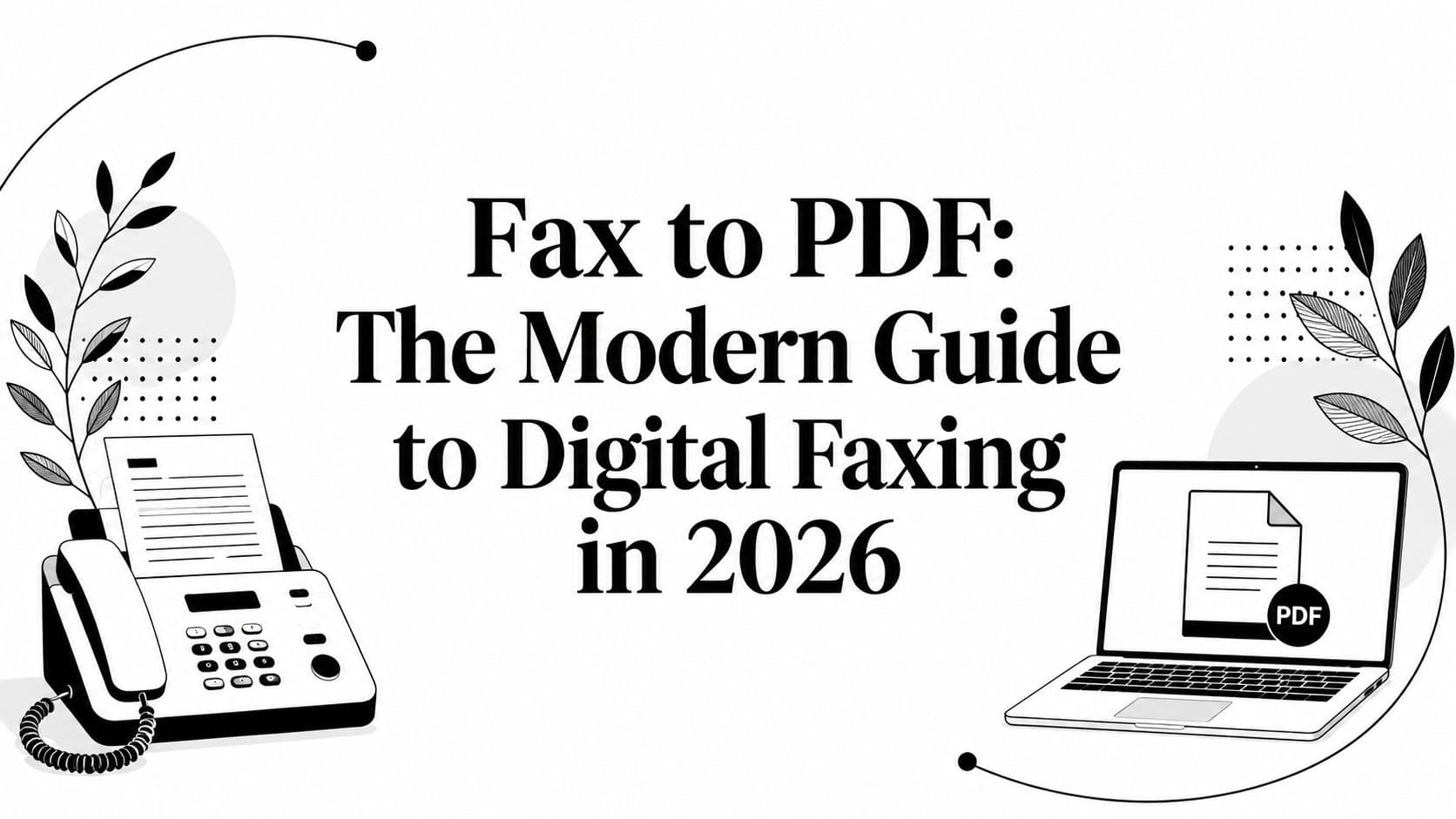 Fax to PDF: The Modern Guide to Digital Faxing in 2026