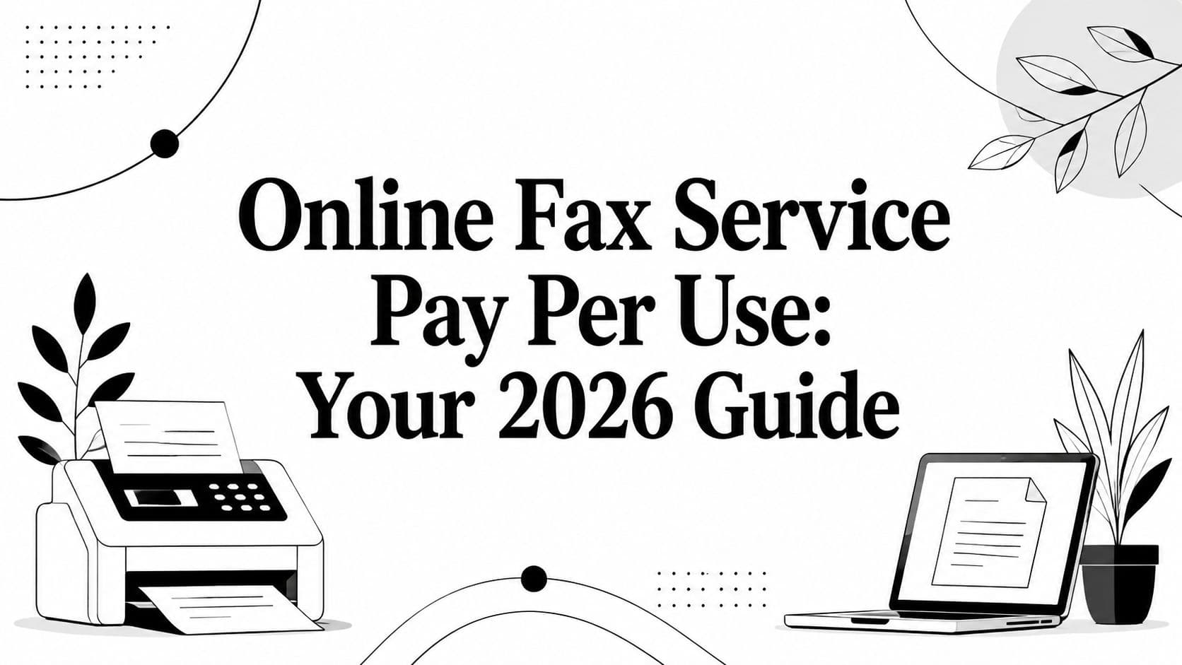 Online Fax Service Pay Per Use: Your 2026 Guide