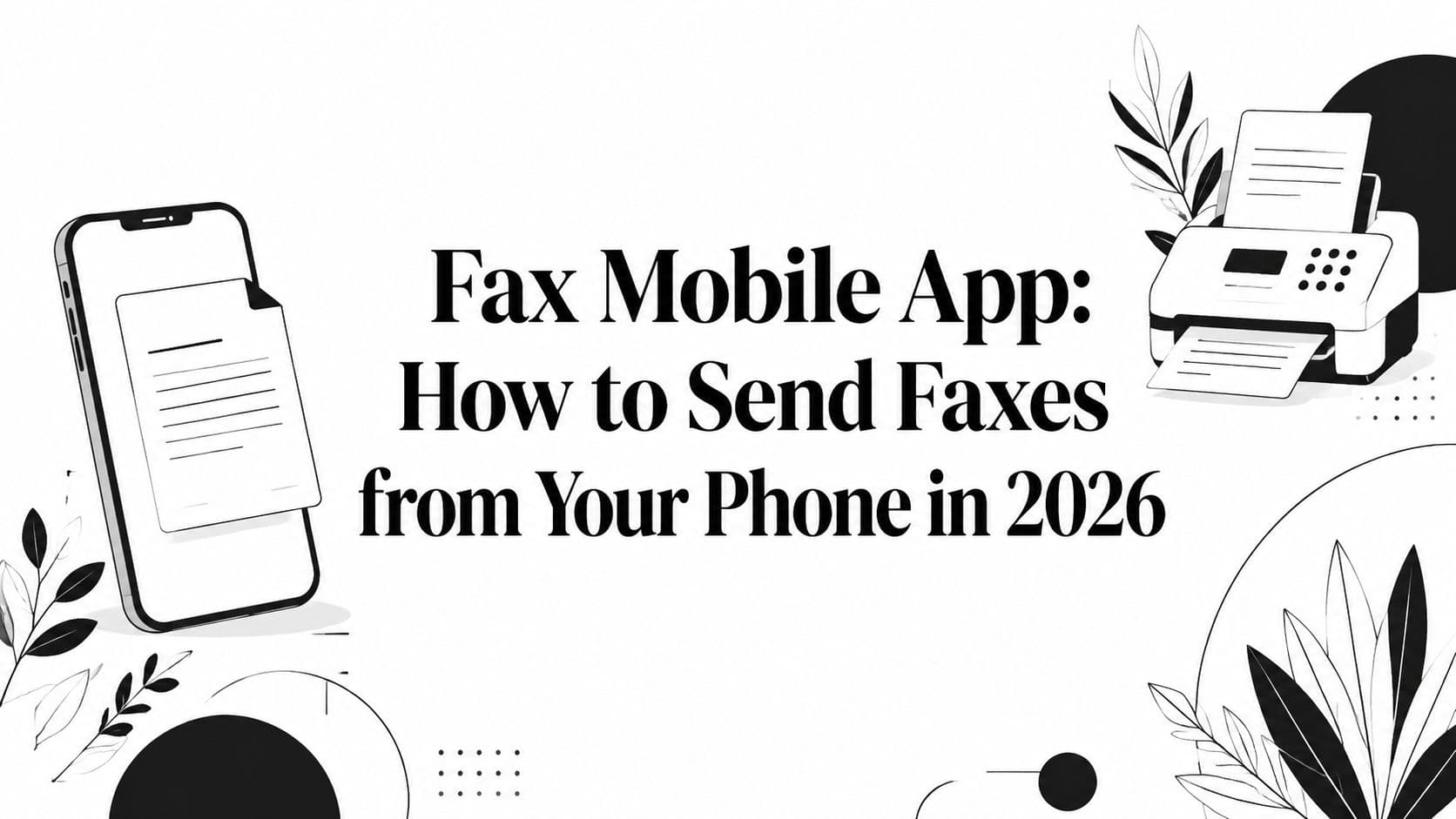 Fax Mobile App: How to Send Faxes from Your Phone in 2026