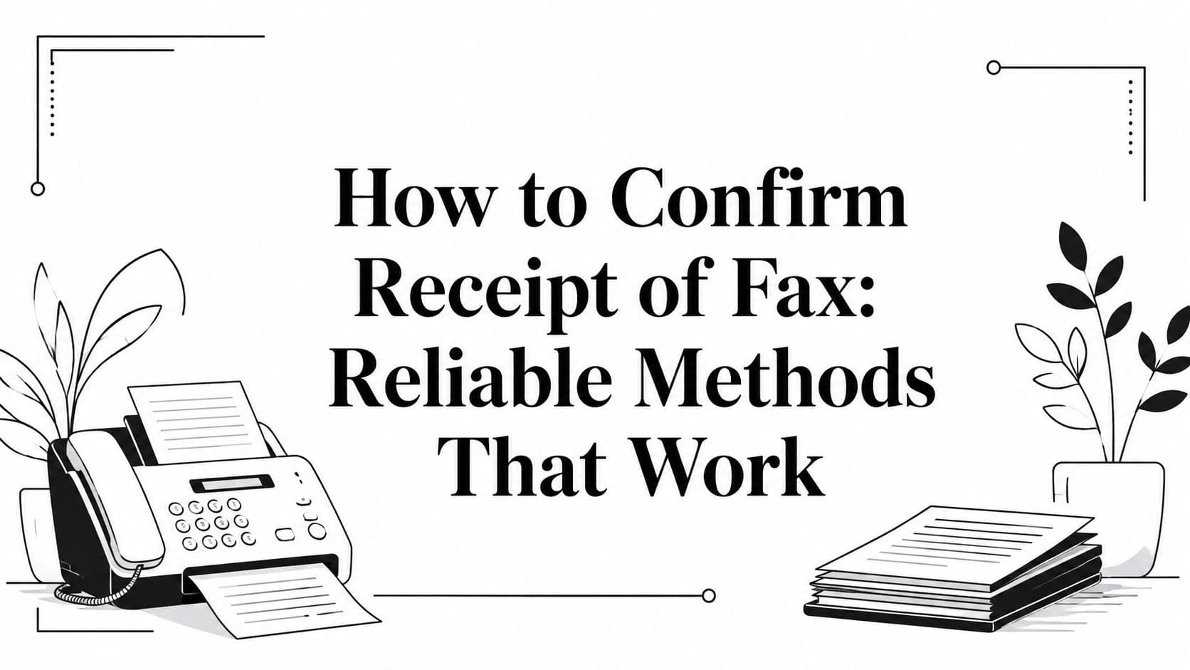 How to Confirm Receipt of Fax: Reliable Methods That Work