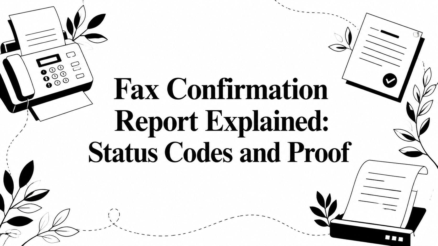 Fax Confirmation Report Explained: Status Codes and Proof