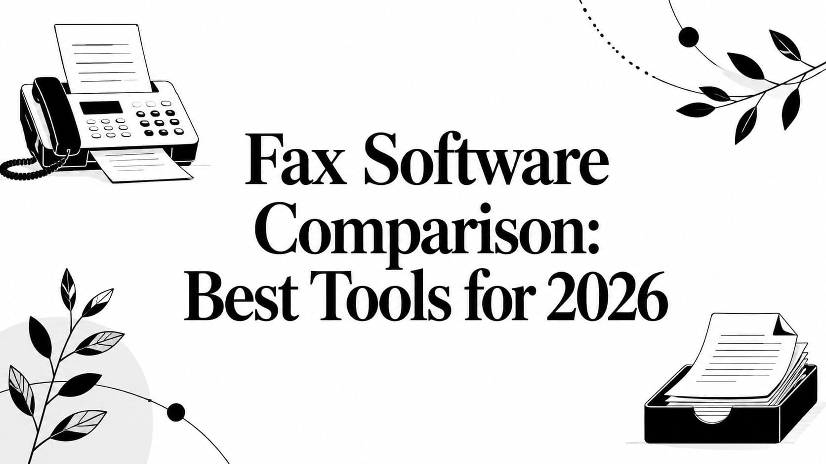 Fax Software Comparison: Best Tools for 2026