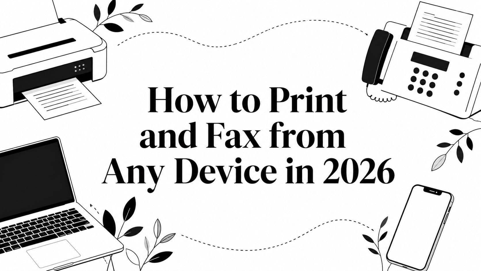 How to Print and Fax from Any Device in 2026