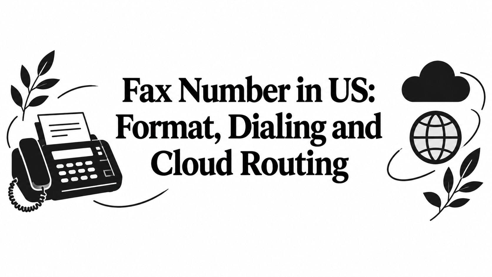 Fax Number in US: Format, Dialing and Cloud Routing