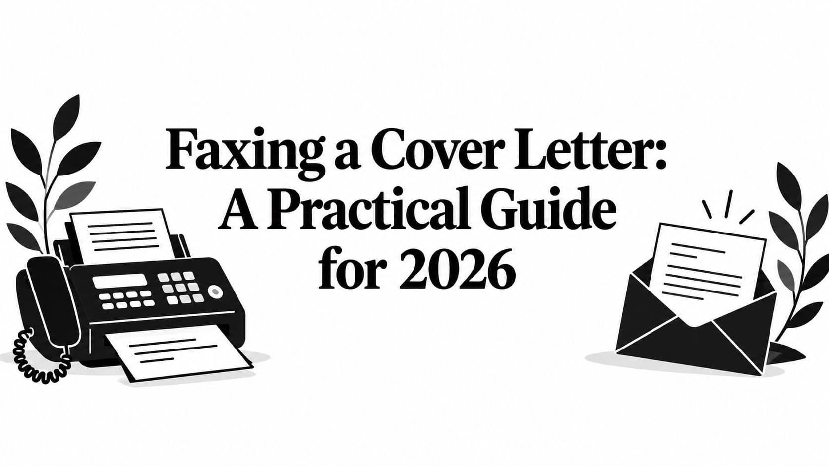 Faxing a Cover Letter: A Practical Guide for 2026