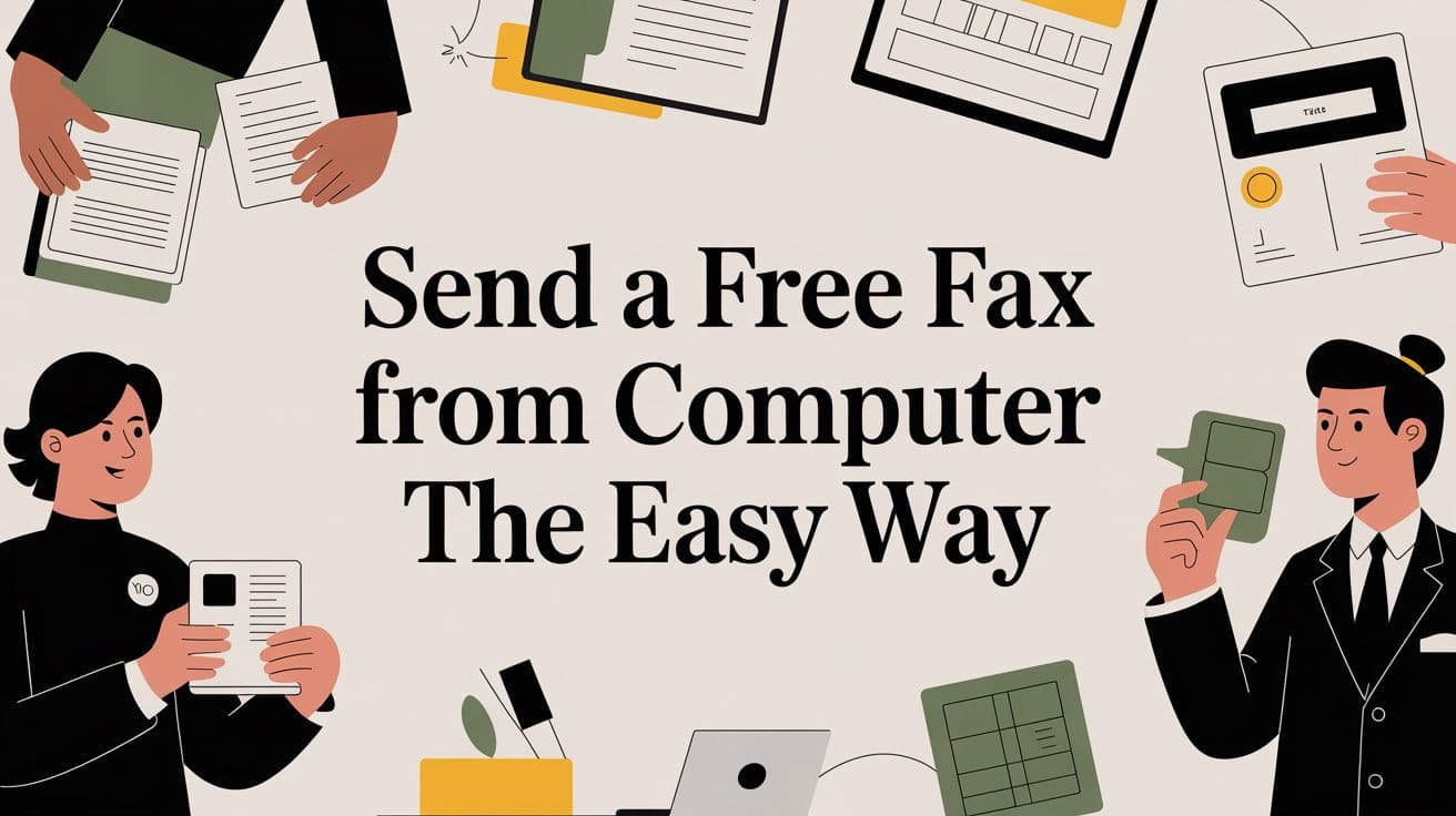 Send a Free Fax From Computer The Easy Way