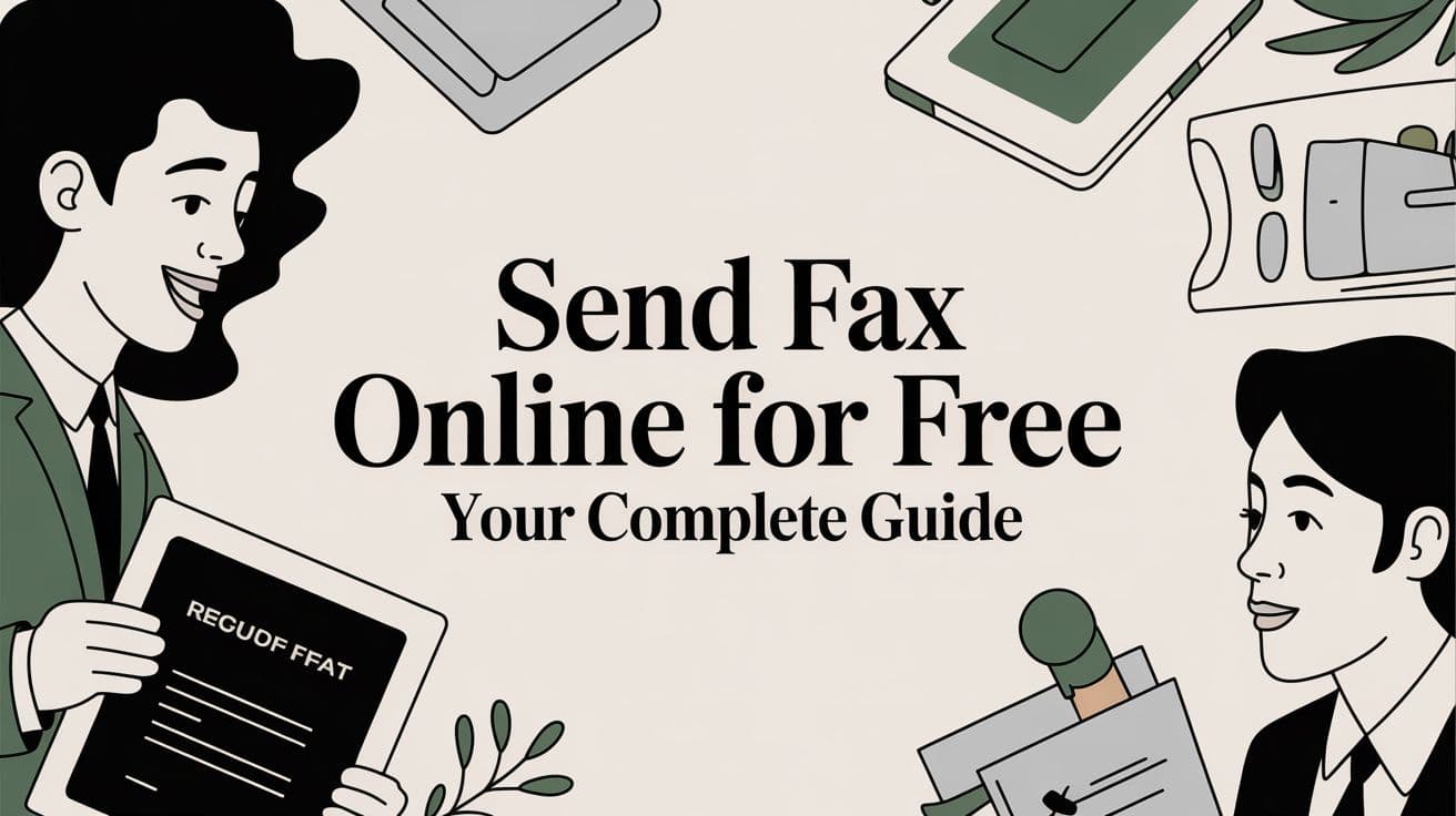 Send Fax Online for Free Your Complete Guide