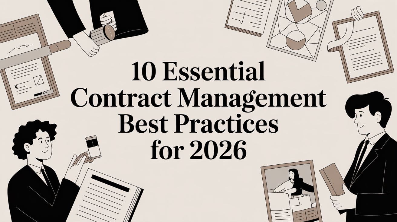 10 Essential Contract Management Best Practices for 2026