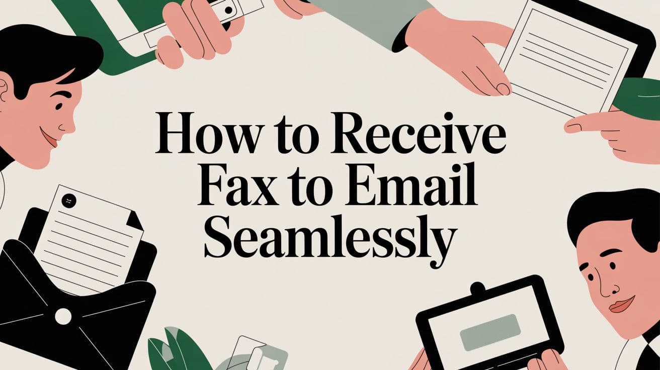 How to Receive Fax to Email Seamlessly