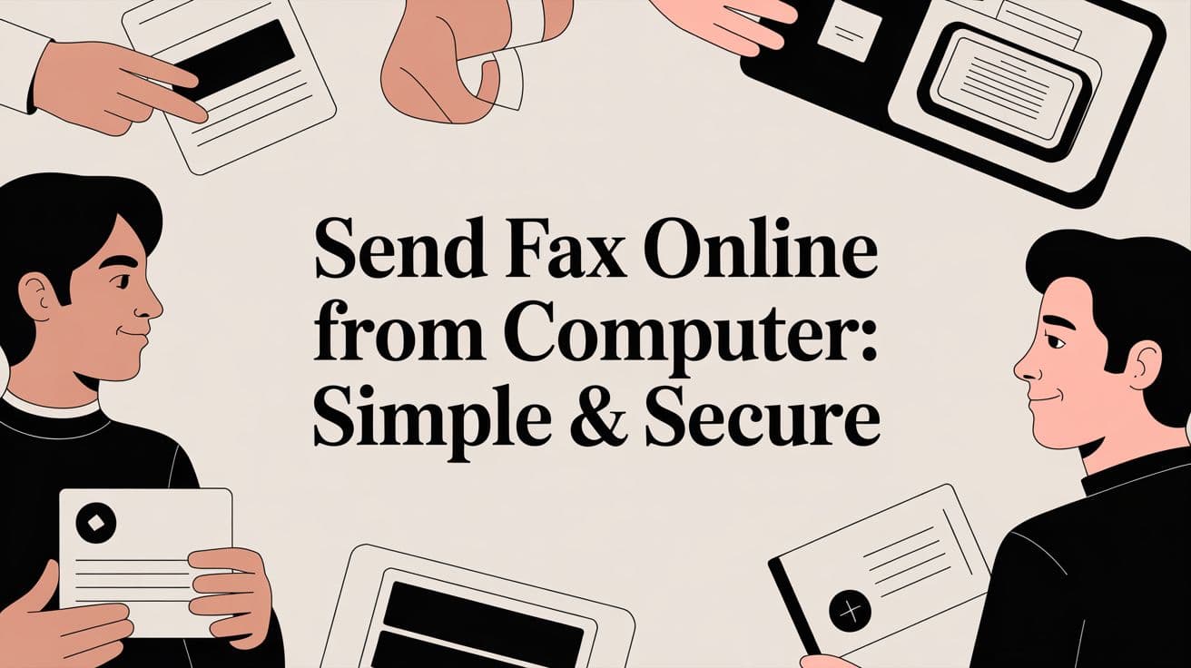 Send Fax Online From Computer: Simple & Secure
