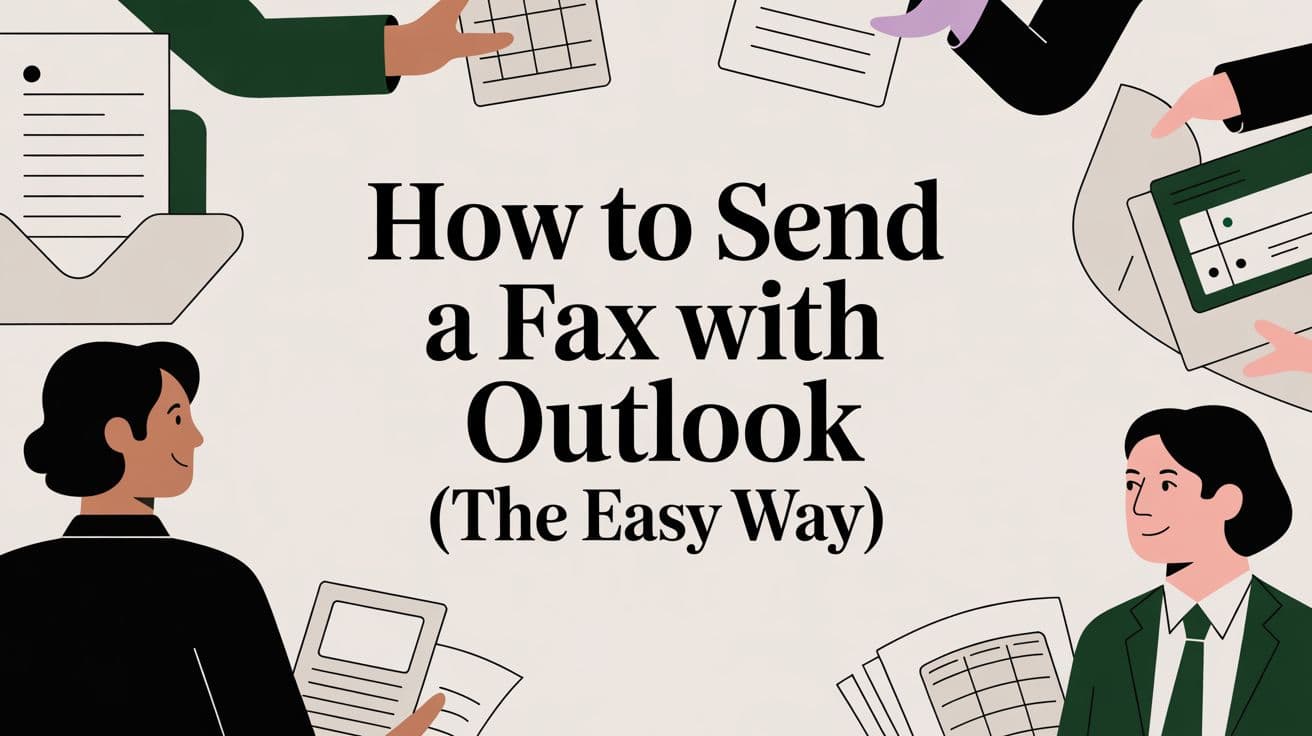 How to Send a Fax with Outlook (The Easy Way)