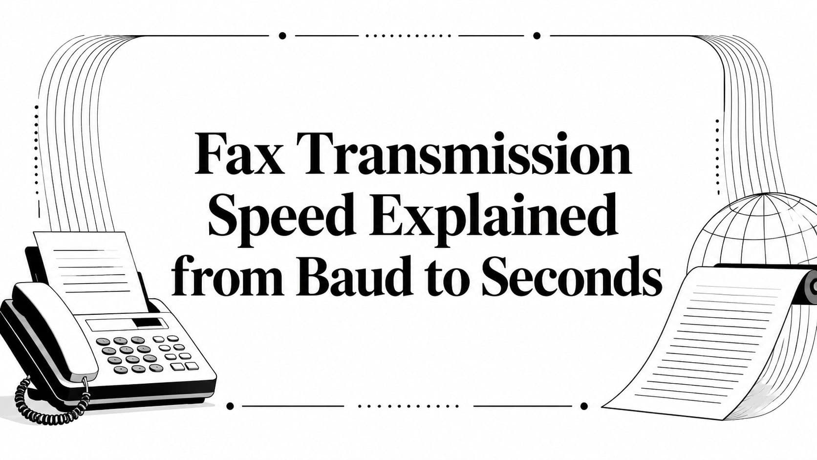 Fax Transmission Speed Explained from Baud to Seconds