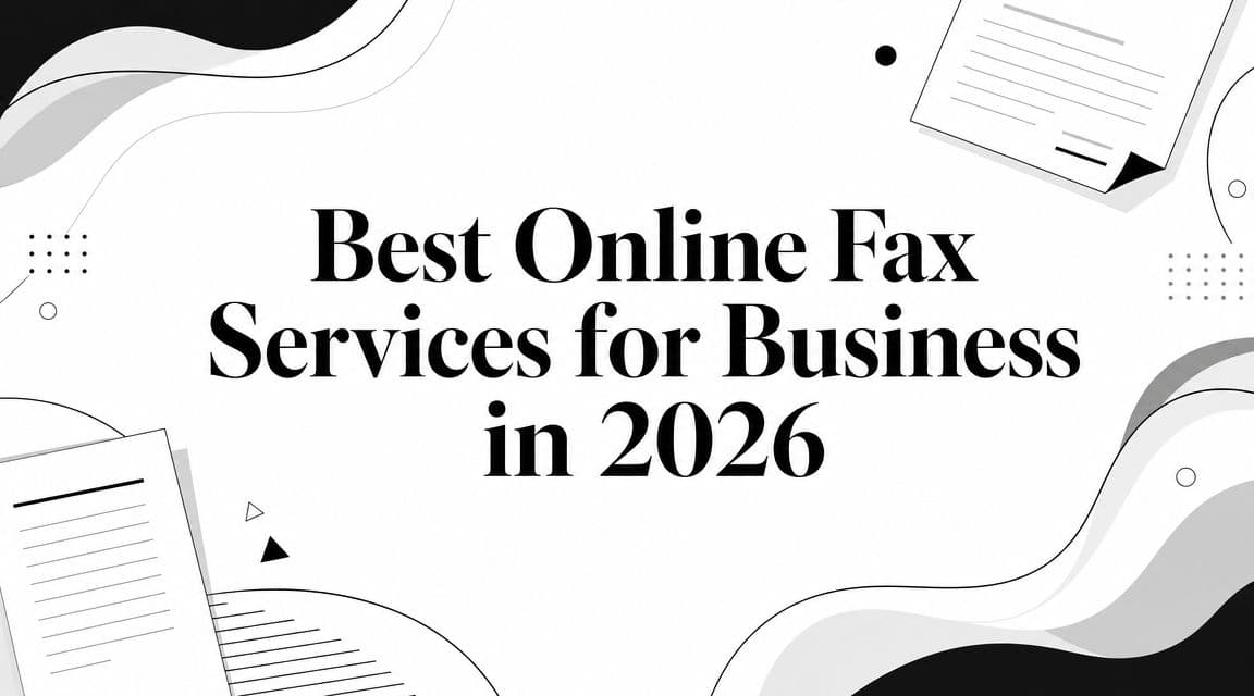 Best Online Fax Services for Business in 2026